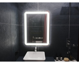Зеркало в ванную комнату с подсветкой Вияна